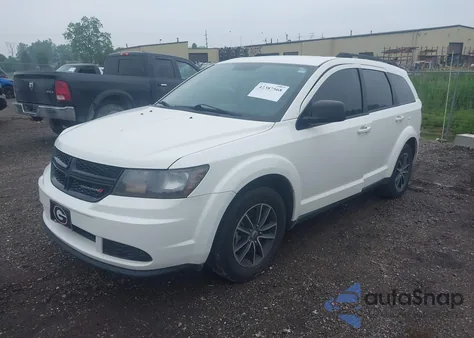 2018 Dodge Journey Se from USA, damaged, VIN 3C4PDCAB5JT229816